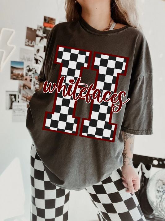 H Whitefaces