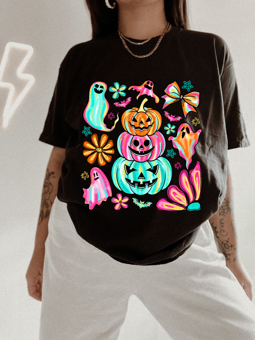 Colorful pumpkins