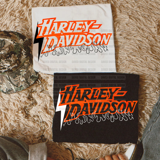 Davidson Flames BLACK